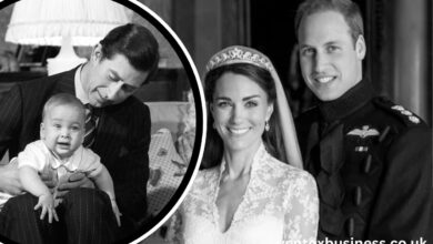 Prince William Black and White Photo